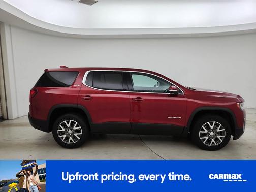 Red 2022 GMC Acadia SLE