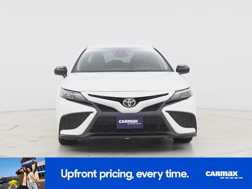 White 2021 Toyota Camry SE Night Shade