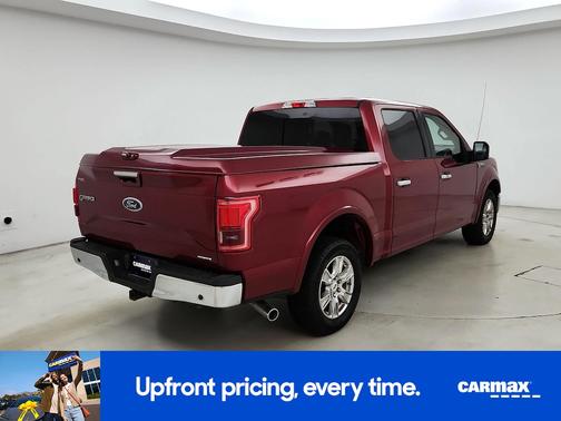 Red 2015 Ford F-150 Lariat
