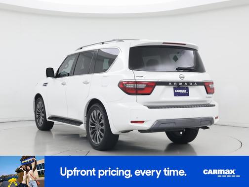 White 2023 Nissan Armada Platinum