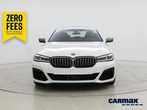 White 2021 BMW M550 I xDrive