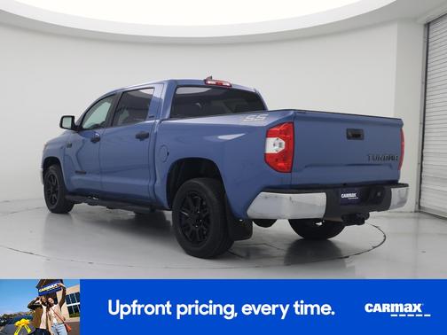 Blue 2021 Toyota Tundra SR5