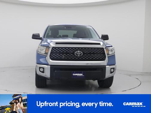 Blue 2021 Toyota Tundra SR5