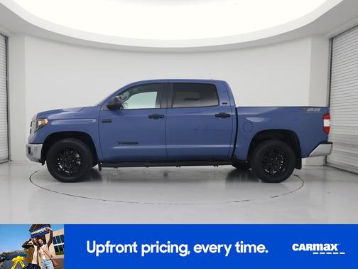 Blue 2021 Toyota Tundra SR5
