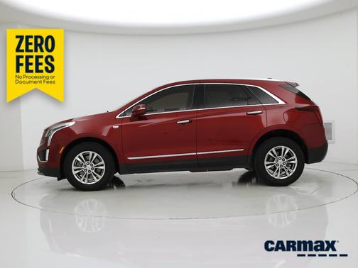 Red 2020 Cadillac XT5 Premium Luxury