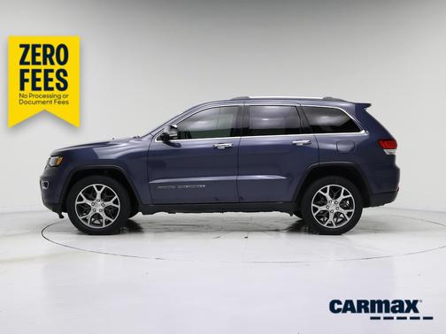 Blue 2020 Jeep Grand Cherokee Limited