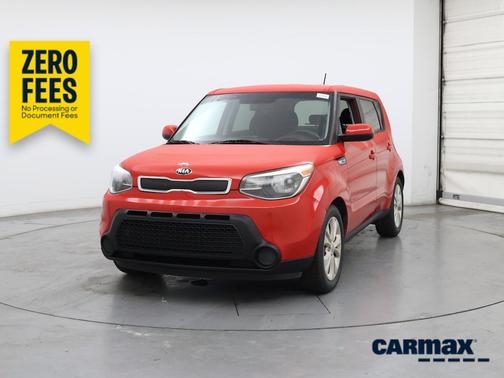 Red 2015 Kia Soul +