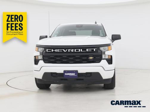 White 2023 Chevrolet Silverado 1500 Custom