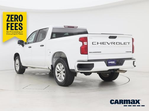 White 2023 Chevrolet Silverado 1500 Custom