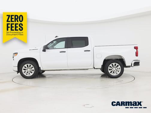 White 2023 Chevrolet Silverado 1500 Custom