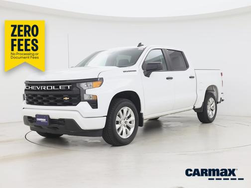 White 2023 Chevrolet Silverado 1500 Custom