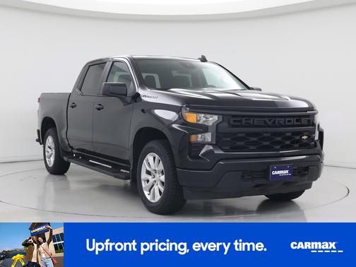 Black 2022 Chevrolet Silverado 1500 Custom