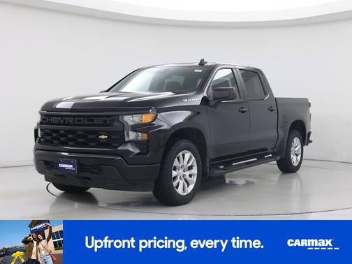 Black 2022 Chevrolet Silverado 1500 Custom