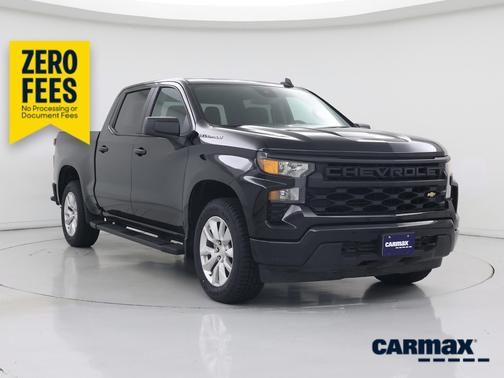 Black 2022 Chevrolet Silverado 1500 Custom