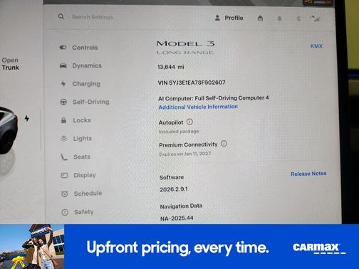 Gray 2025 Tesla Model 3 Long Range