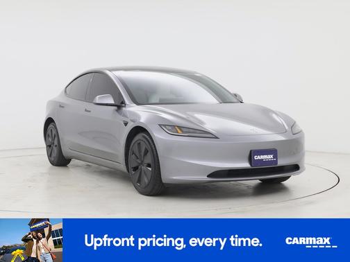 Gray 2025 Tesla Model 3 Long Range