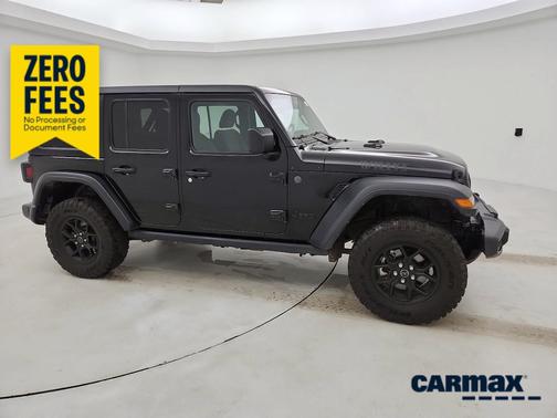 Black 2024 Jeep Wrangler Willy's