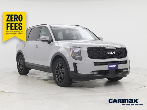 Gray 2022 Kia Telluride SX