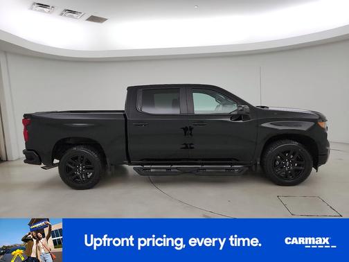 Black 2022 Chevrolet Silverado 1500 Custom