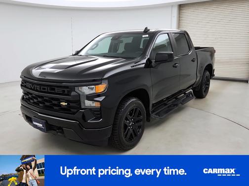 Black 2022 Chevrolet Silverado 1500 Custom