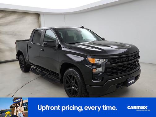 Black 2022 Chevrolet Silverado 1500 Custom