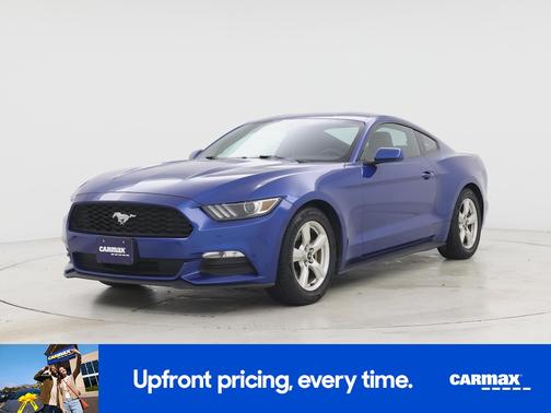 Blue 2017 Ford Mustang