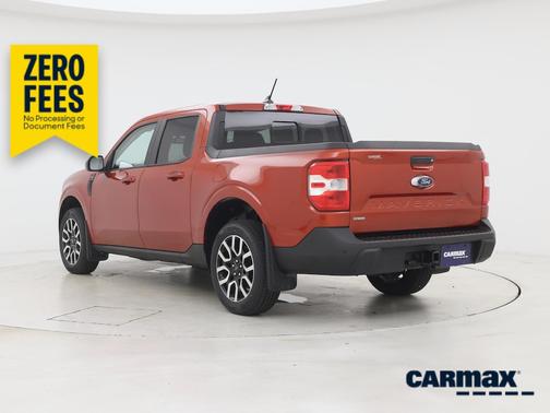 Red 2024 Ford Maverick Lariat