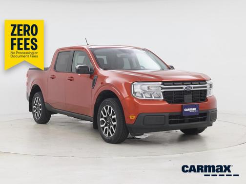 Red 2024 Ford Maverick Lariat