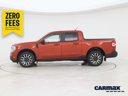 Red 2024 Ford Maverick Lariat