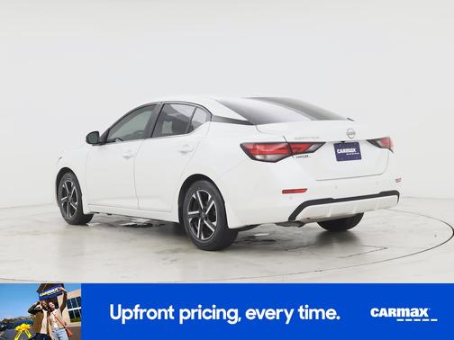 White 2025 Nissan Sentra SV