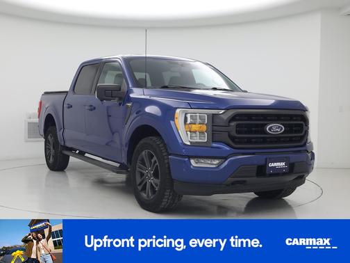 Blue 2022 Ford F-150 XLT