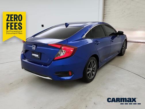 Blue 2020 Honda Civic EX-L