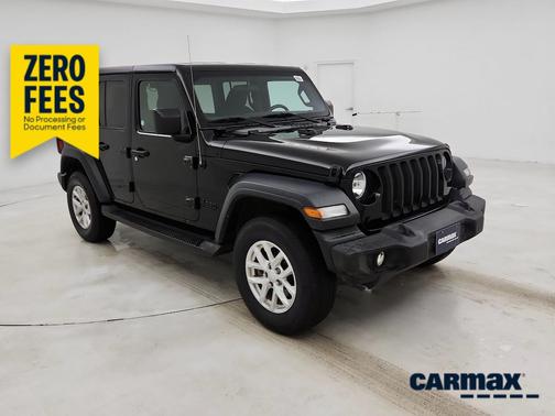 Black 2023 Jeep Wrangler Unlimited Sport S