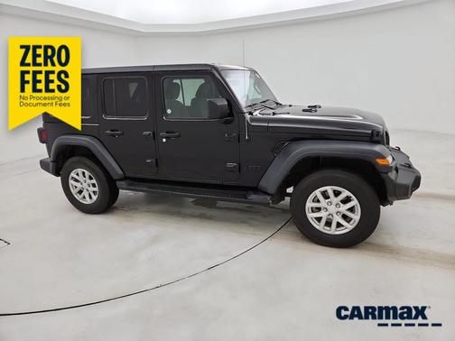 Black 2023 Jeep Wrangler Unlimited Sport S