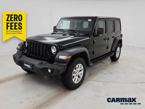 Black 2023 Jeep Wrangler Unlimited Sport S
