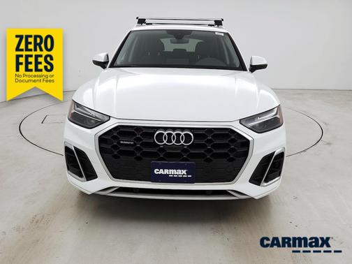 White 2023 Audi Q5 S-Line Premium Plus