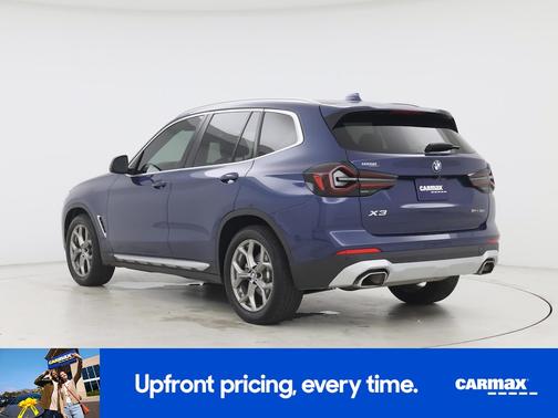 Blue 2022 BMW X3 sDrive30i