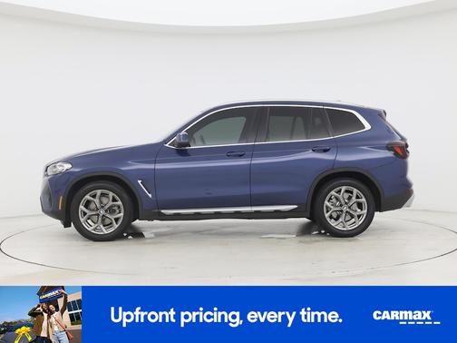 Blue 2022 BMW X3 sDrive30i