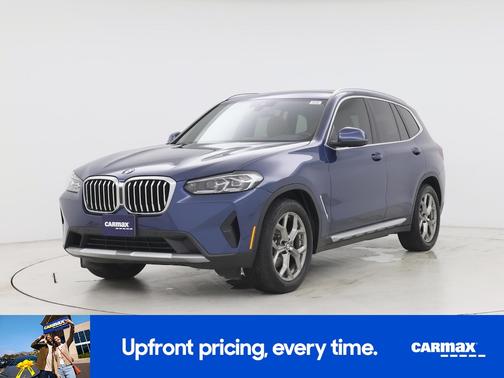 Blue 2022 BMW X3 sDrive30i