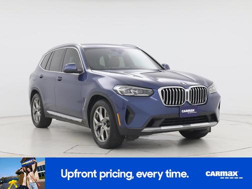 Blue 2022 BMW X3 sDrive30i