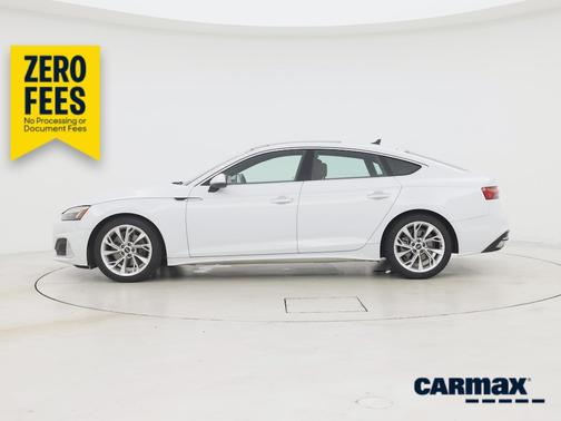 White 2023 Audi A5 Sportback Premium Plus