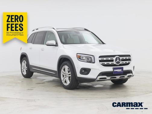 White 2020 Mercedes-Benz GLB 250