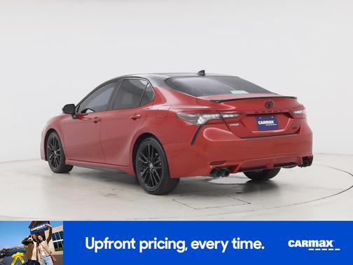 Red 2021 Toyota Camry XSE