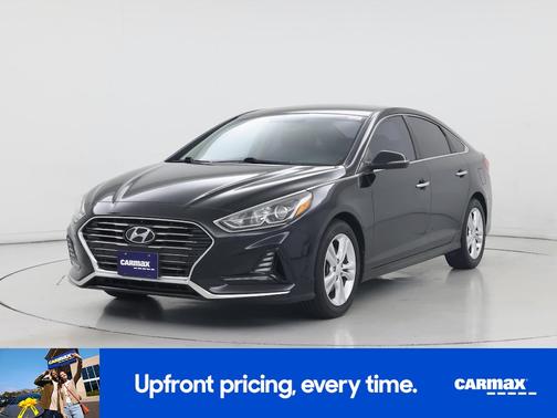 Black 2018 Hyundai SONATA SEL