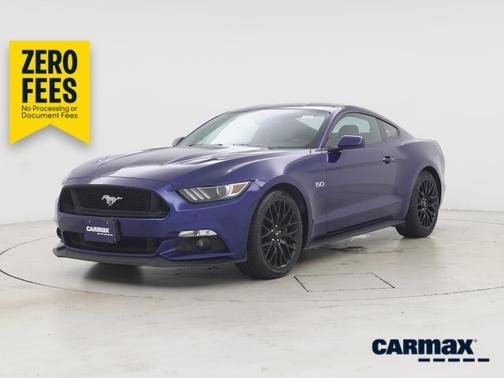 Blue 2016 Ford Mustang GT