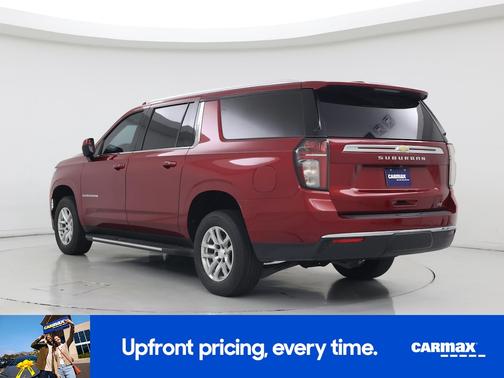 Burgundy 2021 Chevrolet Suburban LT