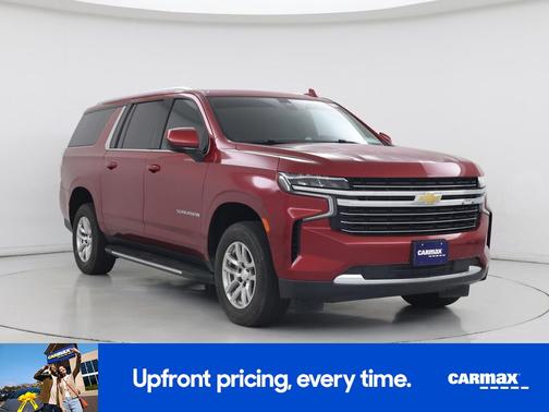 Burgundy 2021 Chevrolet Suburban LT