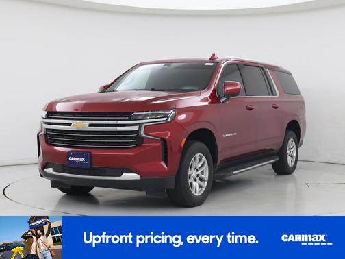 Burgundy 2021 Chevrolet Suburban LT