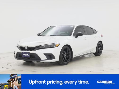 White 2023 Honda Civic Sport