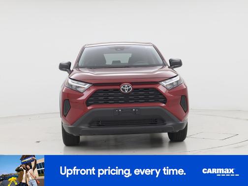 Red 2025 Toyota RAV4 LE